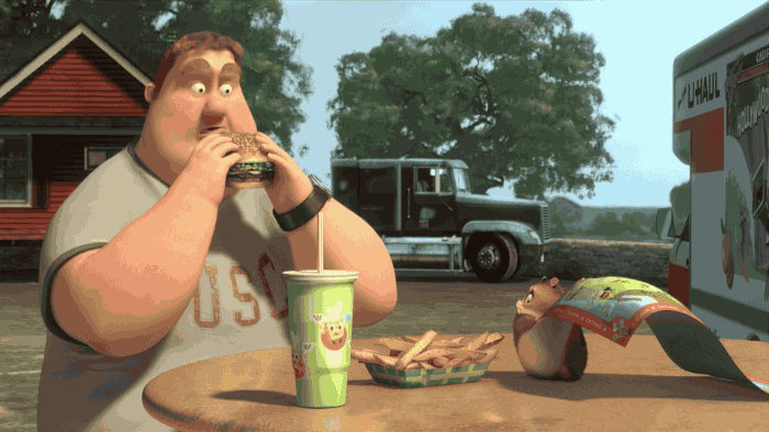 Fast Food Lol GIF by Disney