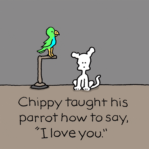 I Love You Comics GIF by Chippy the Dog