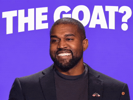 Kanye West Goat GIF
