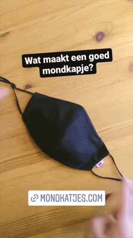 Facemask Masks GIF by Mondkatjes