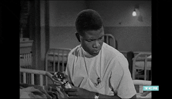 Scared Sidney Poitier GIF by Turner Classic Movies