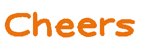 Cheers Sticker by Classysoda