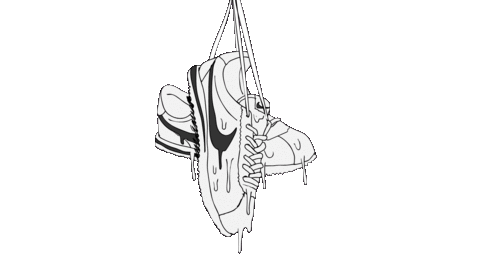 nike cortez drawing