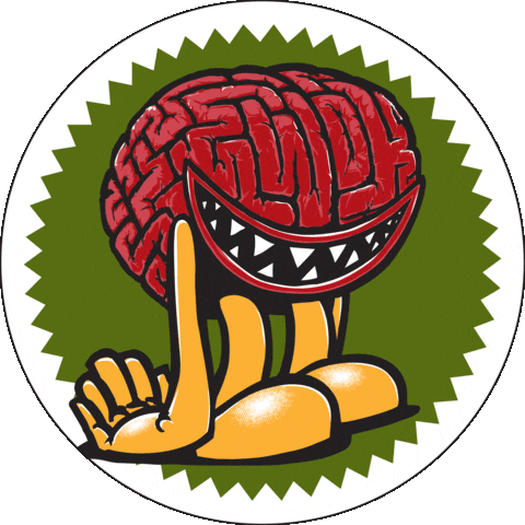 Sticker Think Sticker by THE GIMME PROJECT