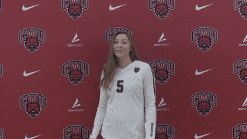 Volleyball Wildcats GIF by CWU Athletics