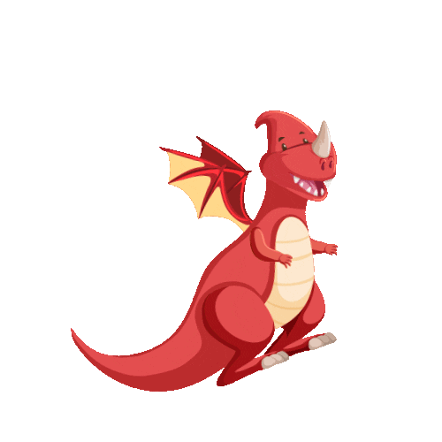 Magic Dragon Sticker by Metromall