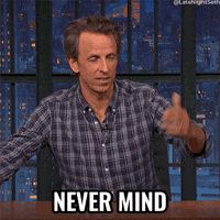 Seth Meyers Stop GIF by Late Night with Seth Meyers