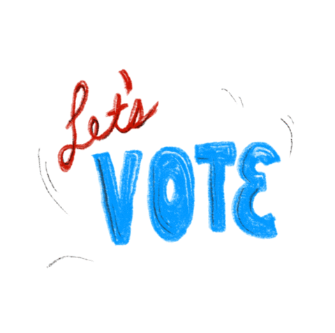 Voting Election 2020 Sticker by INTO ACTION for iOS & Android | GIPHY