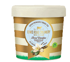 Ice Cream Sticker by Lewis Road Creamery