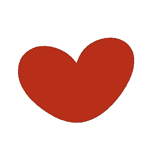 Heart Drawing Sticker