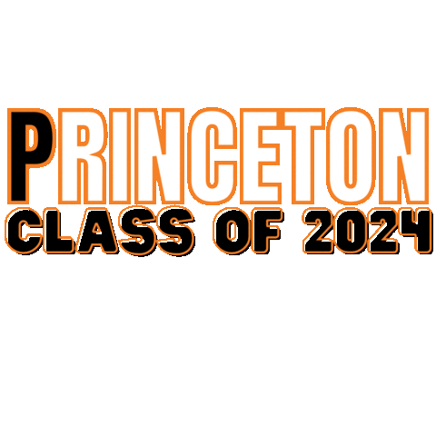 Class Of 2024 Sticker by Princeton University