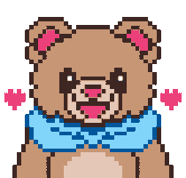 Happy Teddy Bear Sticker