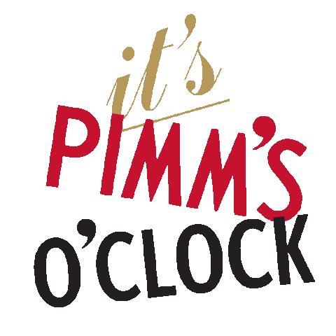 Pimms Sticker