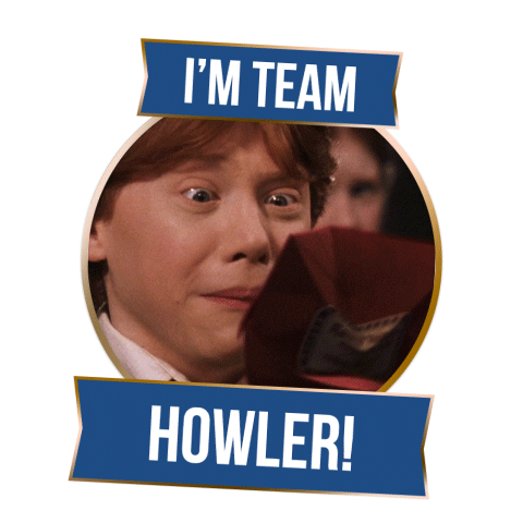 Ron Weasley Howler Sticker by Harry Potter
