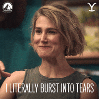 Paramount Network Crying GIF by Yellowstone