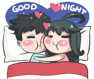Good Night Hug GIF by Jin - Find & Share on GIPHY