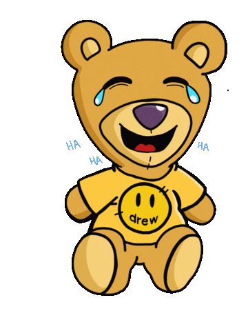 Happy Teddybear Sticker by Drew House