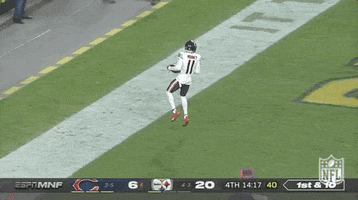 Waiver wire pickup Darnell Mooney scores against the Pittsburgh Steelers