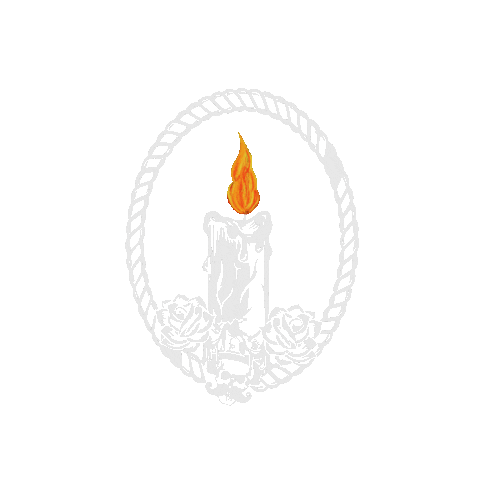 Candle Flame Sticker by 'Stache Salt