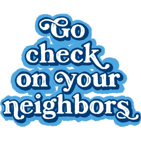 Neighbor Sticker by Morning Light Live