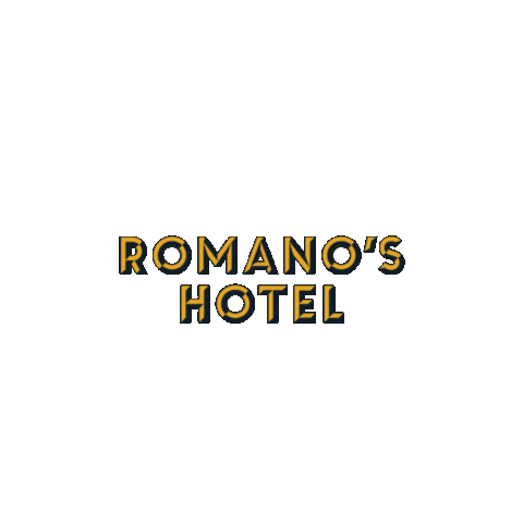 romanoshotel Sticker