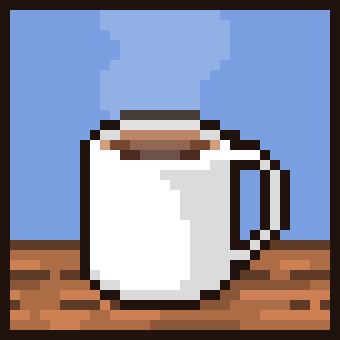 Pixel Coffee GIF