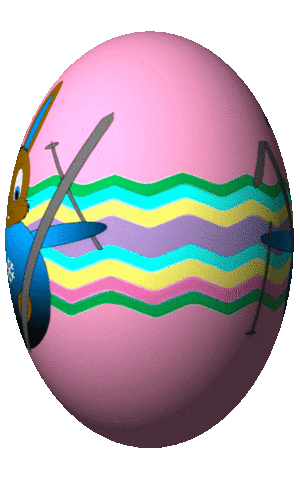 Easter Flips Sticker by nordic-ibach-schwyz