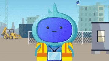 iAM_Learning builder ppe gas mask hard hat GIF