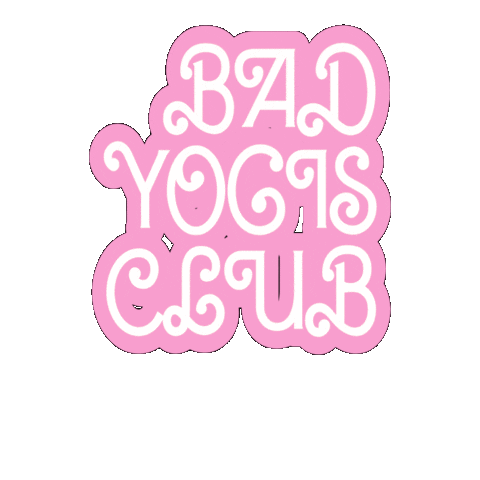 Hibarbie Sticker by Bad Yogis Club