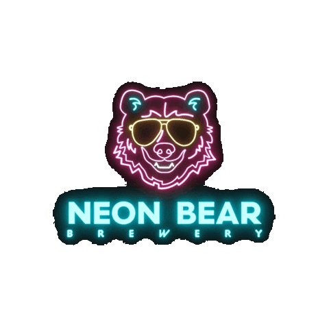 NeonBearBrewery Sticker