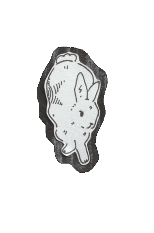Stars Bunny Sticker