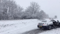 Motorists in Cornwall Stranded After A30 Covered in Snow and Ice