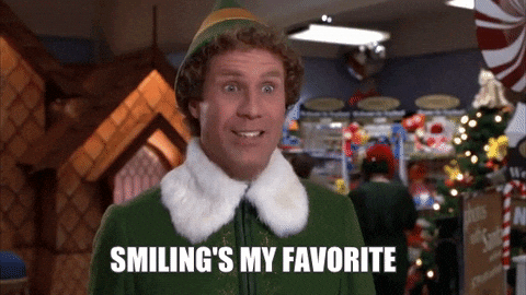 elf will ferrell smilings my favorite GIF