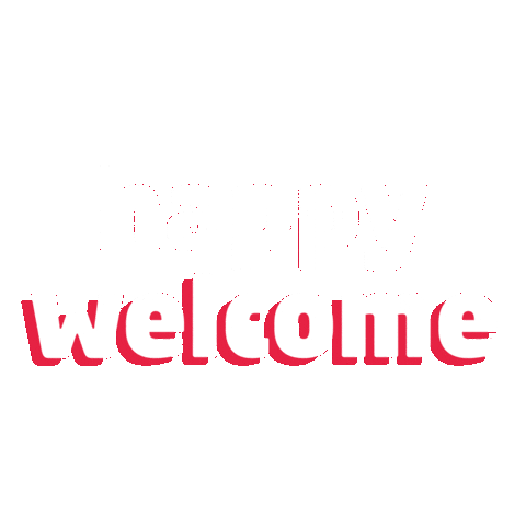 Happy Welcome Sticker by von Mende Marketing