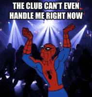 spider man dancing GIF