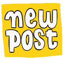 New Post Update Sticker