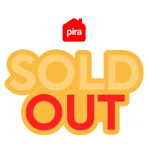 Sold Out Sticker by PIRA