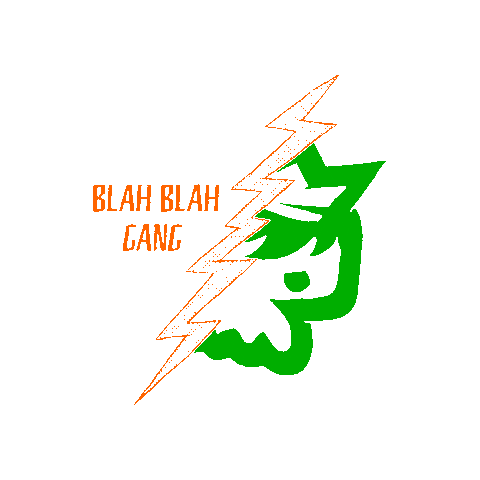 Blah Blah Gang Sticker