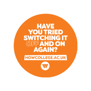 Technology Computers Sticker by HoW College