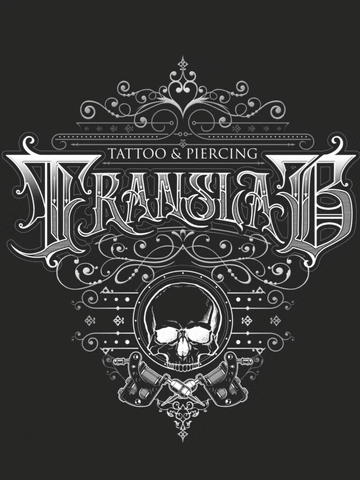 Translab skull tattoo piercing perugia GIF