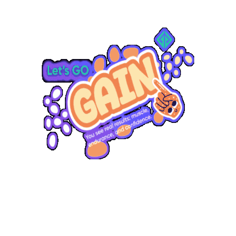 Gain Phnompenh Sticker by Go Gym Cambodia