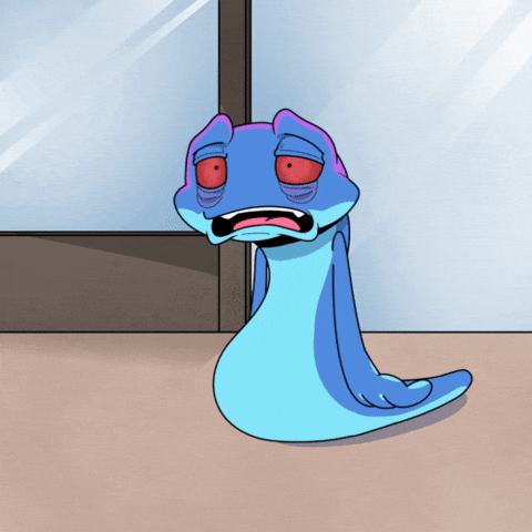 Tired Sleep GIF by Snek