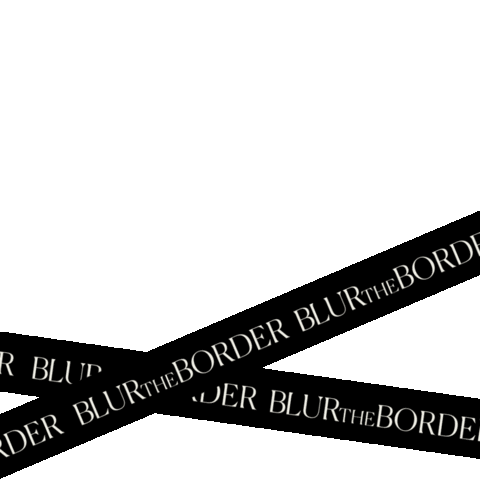 Blur The Border Sticker