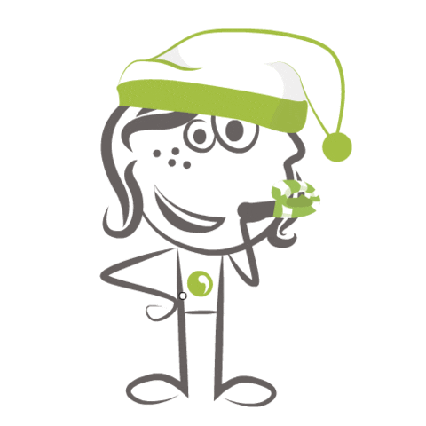 Happy New Year Christmas Sticker by Visuelle