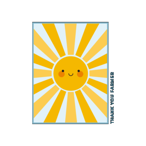 Thank You Farmer Sticker