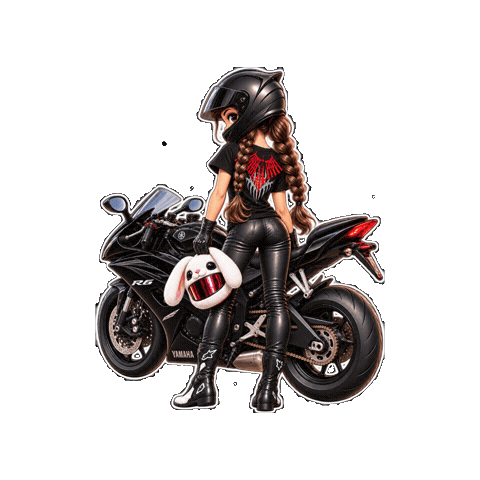 Yamaha R6 Motorcycle Sticker