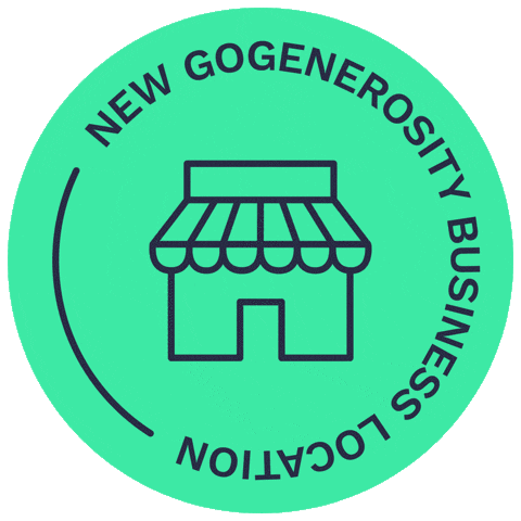 GoGenerosity Sticker