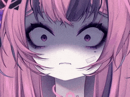Scared Vtuber GIF