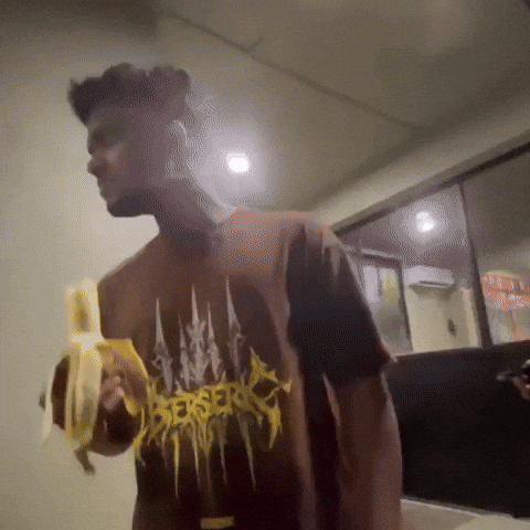 Banana Eating GIF