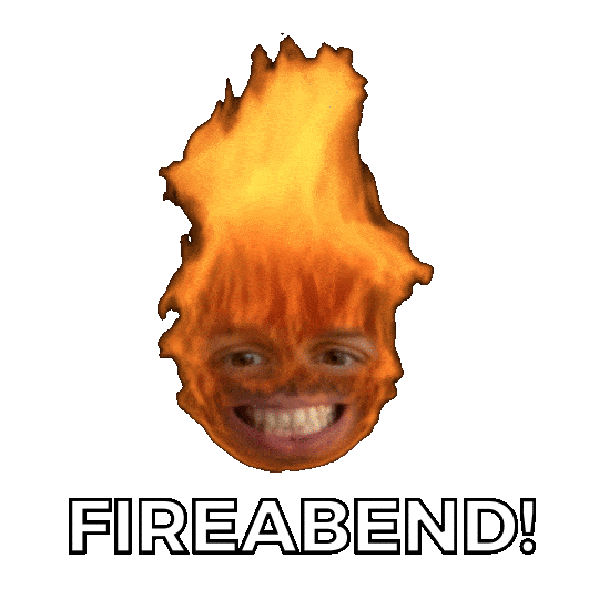 Fire Sticker by bitteschoen.tv